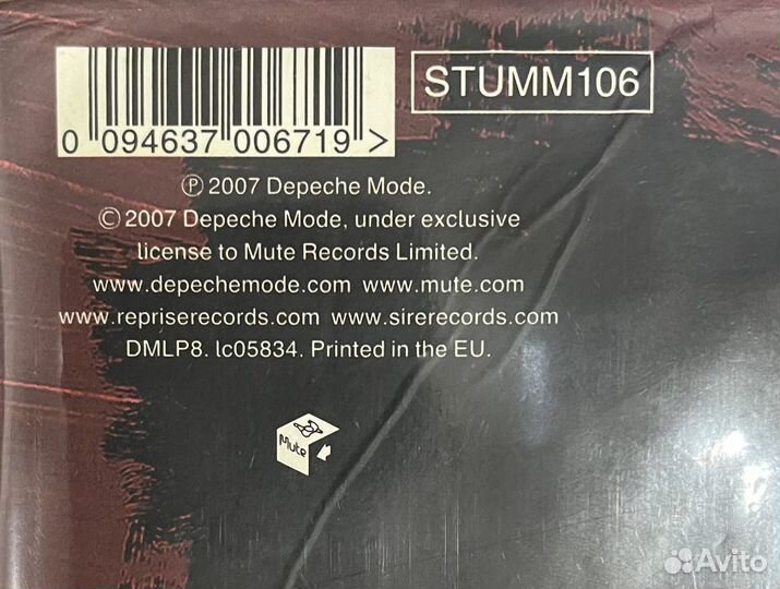 Depeche Mode-Songs of Faith and Devotion HQ-180 LP