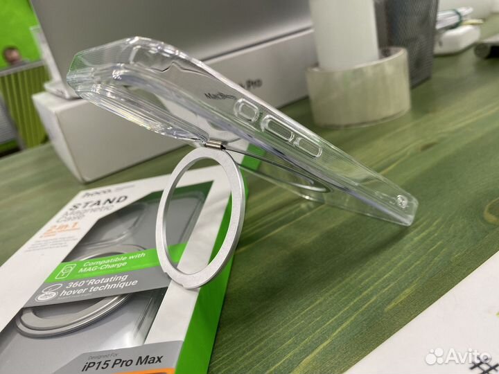 Чехол на iPhone 15 pro / 15 pro max c MagSate