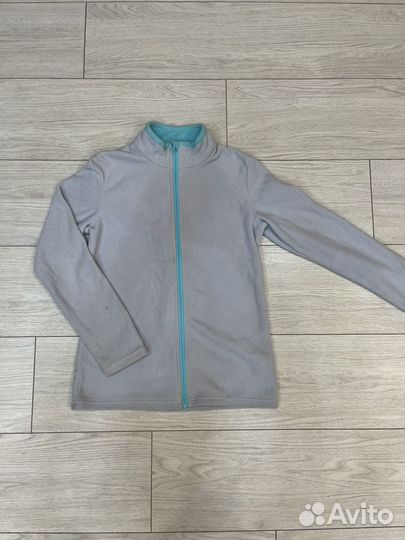 Флисовая кофта на молнии для девочек/мальчиков