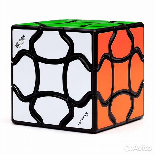 Кубик Рубика QiYi (MoFangGe) 3x3x3 Fluffy cube, bl