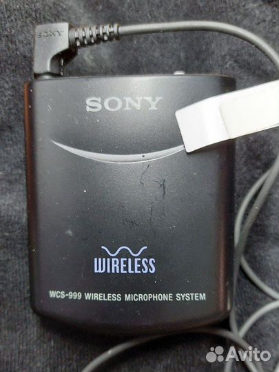 Петличный радио микрофон Sony WCS-999 XLR разъем