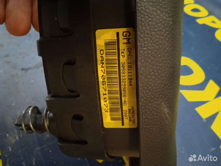 Подушка безопасности водителя Opel Zafira, Astra