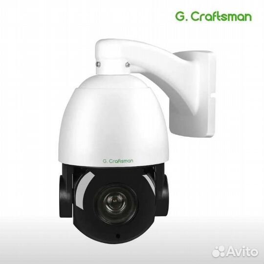 Камера наружного видеонаблюдения 20x PTZ, 6Мп, 4К