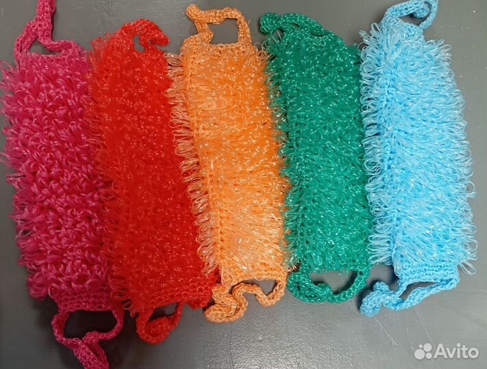 Мочалка ручной работы