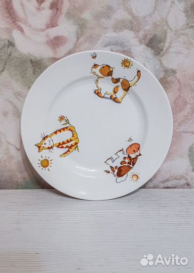 Тарелка детская с рисунком