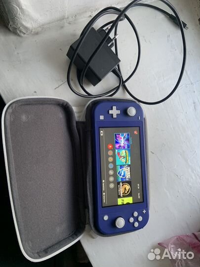 Nintendo switch lite с играми