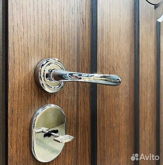 Утепленная металлическая дверь для дома