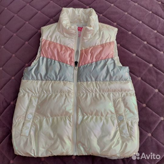 Жилетка утепленная для девочки 128