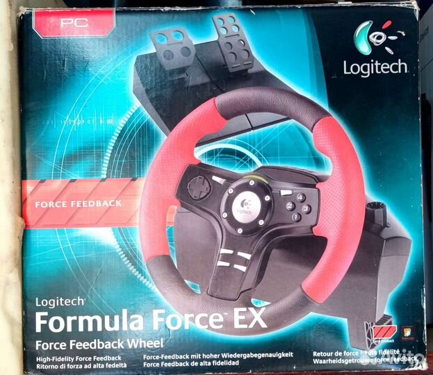 Игровой руль logitech Formula force ex