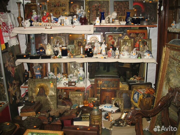 Скупка и оценка антиквариата. Иконы, Касли, фарфор