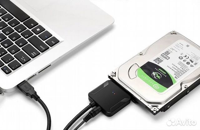 Переходник usb 3.5 SATA c питанием на жесткий диск