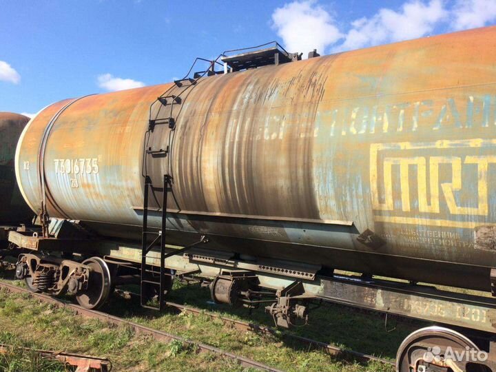 Цистерны жд без колес 85,6 м3 и 73 куб