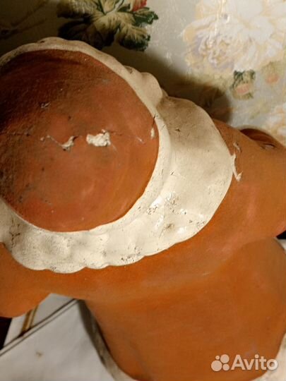 Дед мороз СССР 44 см., высота. Папье Маше. Продан