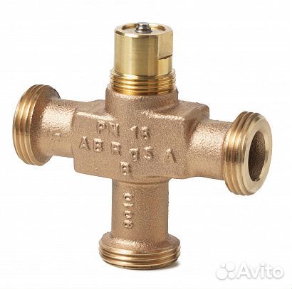 VXG44.25-10: Клапан регулирующий, 3-ходовой седел