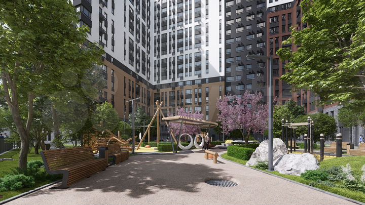 1-к. квартира, 38,2 м², 12/17 эт.