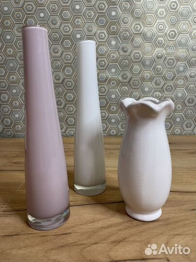 Ваза для цветов маленькая Икея