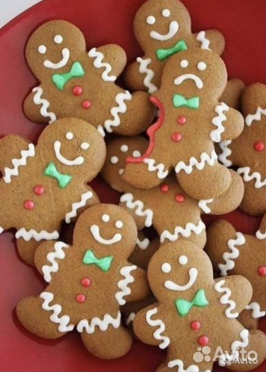Имбирные пряники человечки