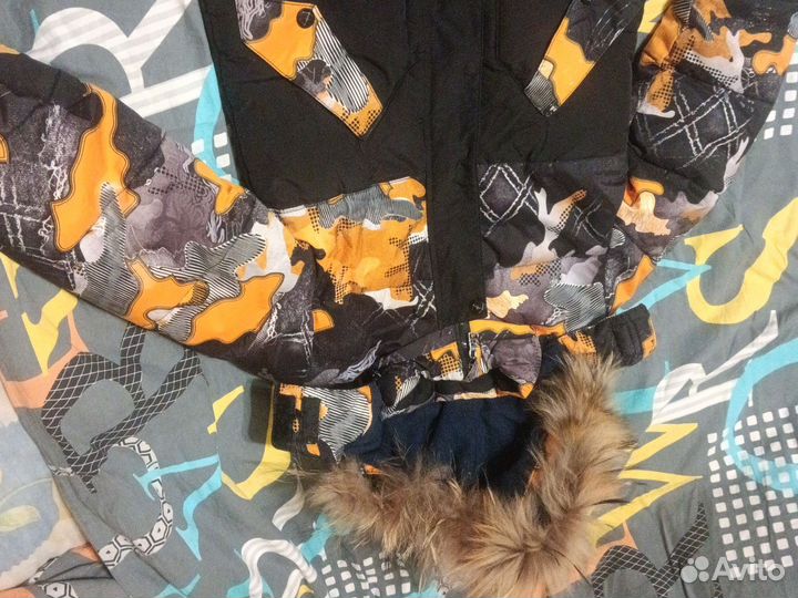 Куртка зимняя для мальчика 134