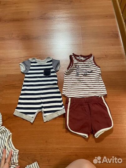 Вещи для мальчика пакетом 62-68