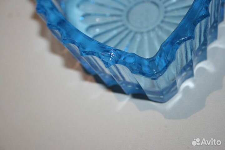 Пепельница СССР стекло