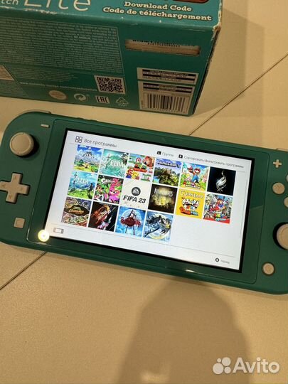 Nintendo switch lite чип 128гб