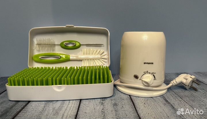 Подогреватель детского питания и набор для посуды