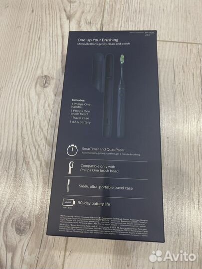 Электрическая зубная щетка philips one