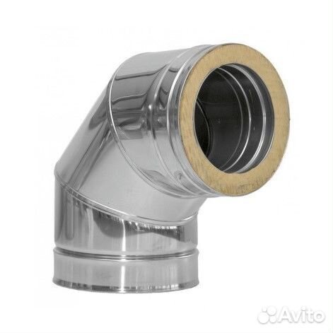 Сэндвич-колено 90* 430/0,5 мм + нерж 150*210 f42