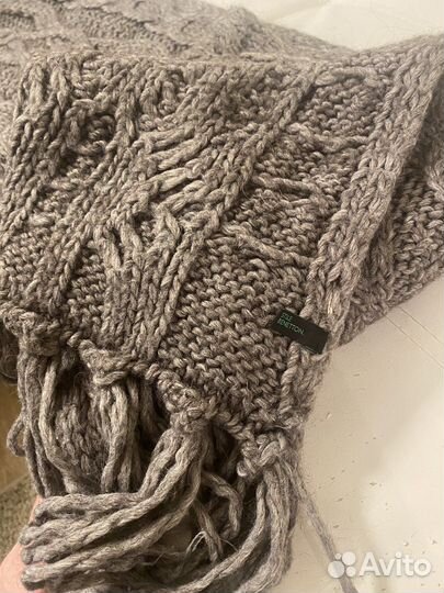 Комплект Женский шарф и шапка Benetton