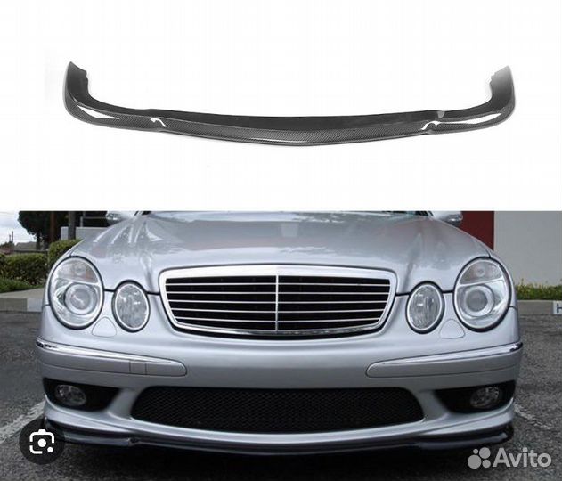 Губа на бампер