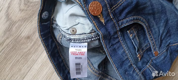 Новые 122-128 см шорты джинсовые Англия