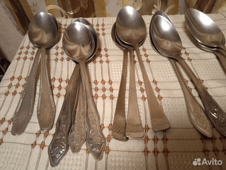 Винтажные ложки, вилки. СССР