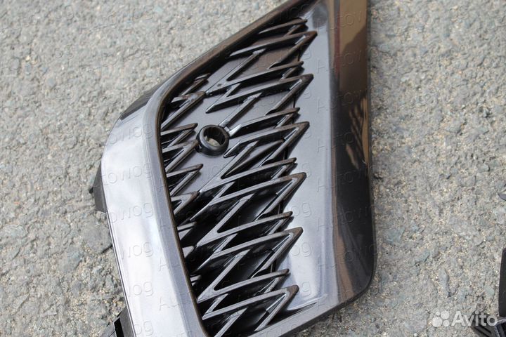 Губа передняя с решеткой NX 200 / NX 300H / NX 200