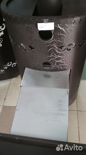 Печь для бани паровая с закрытой каменкой