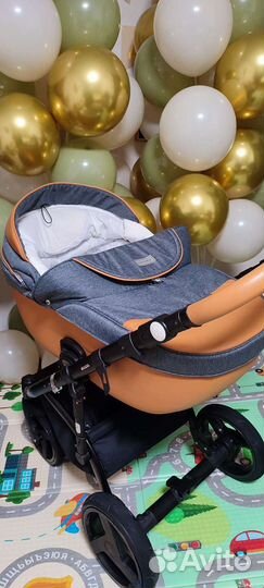 Коляска 2 в 1 adamex massimo