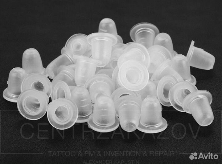 Колпачок емкость 8-10мм силикон 100шт. в упаковке