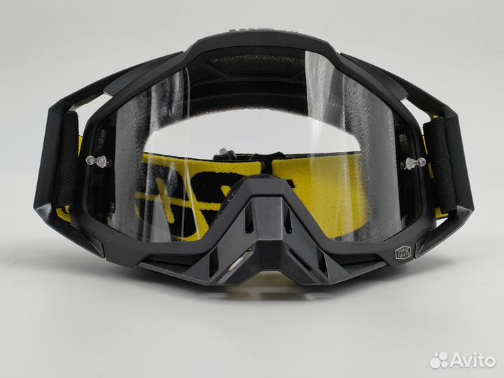 Мотоочки черные