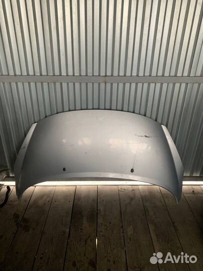 Kапот Peugeot 207 серебристый Пежо 207