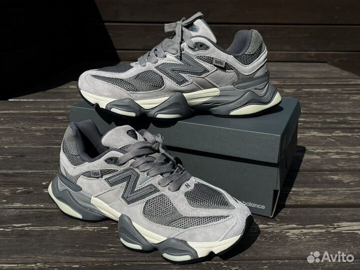 Кроссовки New Balance 9060 серые 37-45р