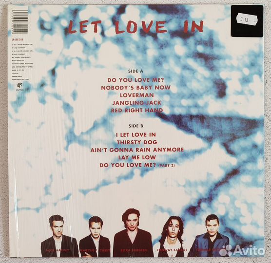 Nick Cave and the Bad Seeds - Let Love In lp