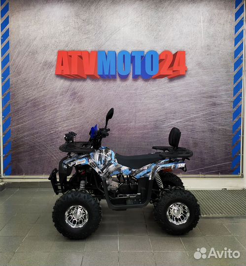 Квадроцикл Hummer 150 BIG (Синий) + MP3 плеер