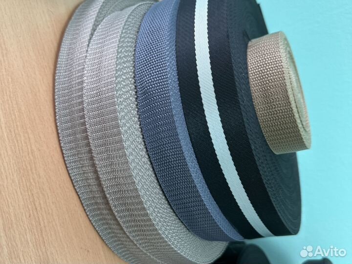 Резинки, тесьма, бейка, стропа, лента