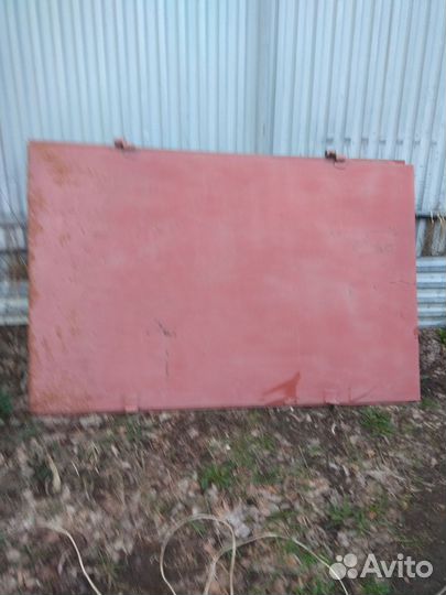 Ворота гаражные металлические распашные