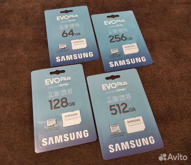 Samsung Evo, оригинальные micro sd