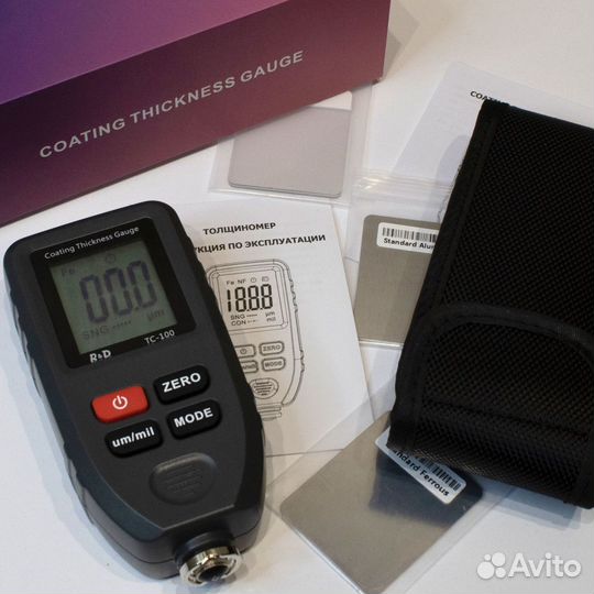 Толщиномер лкп R&D в ассортименте