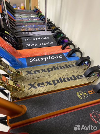 Самокат трюковой