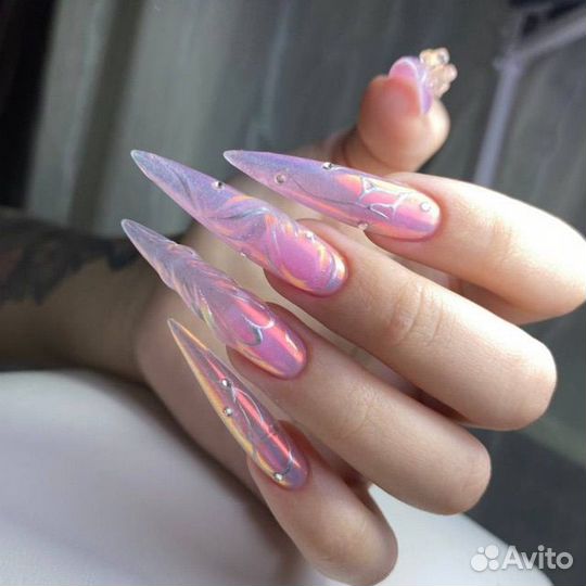 Маникюр с покрытием гель лак