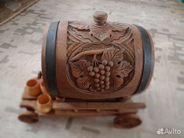 Бочка дубовая 5 литров