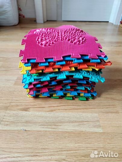 Ортопедический модульный коврик 16 шт