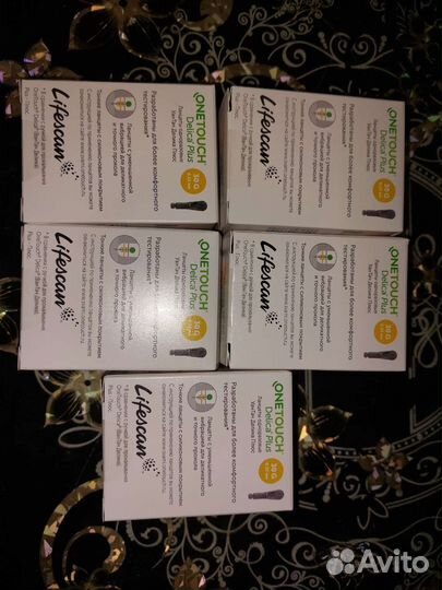 Ланцеты для глюкометров one touch delica plus